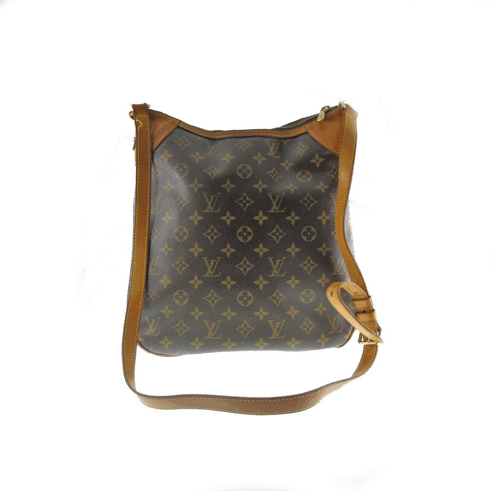 Louis Vuitton Canvas Shoulder Bag Monogram Brown Odeon